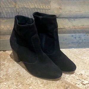 Anthropologie Seychelles Black Peridot Booties 8.5